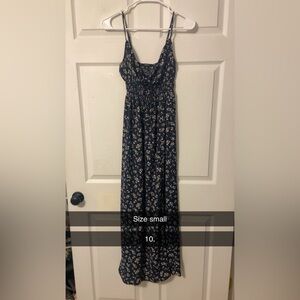 Floral Maxi Dress - Size Small
